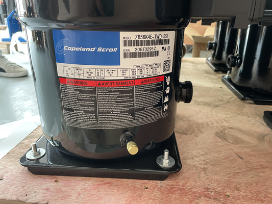 kupować ZP144KFE-TFD Hermetyczna sprężarka spiralna 12HP Sprężarka chłodnicza Copeland do chłodnych pomieszczeń online manufacture