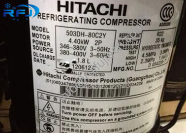 kupować 60Hz Hitachi Scroll Compressor 503DH-80B2 , 3 phase refrigerator compressor replacement online manufacture