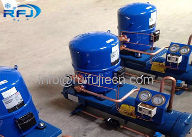 kupować Blue Color Water Cooled Condenser , Maneurop  Hermetic Compressor Condenser Unit  MT80/WN10H-MT160/WN15H online manufacture