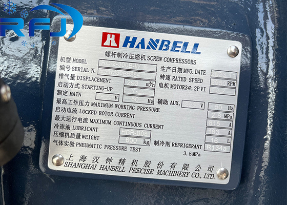 kupować Kompresor śrubkowy Hanbell RC-2-300B-W 67HP dla przemysłu chłodniczego online manufacture