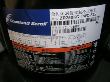 kupować Zr/Zb Series Emerson Copeland Scroll Compressor Zr250kce-Twd-522 online manufacture