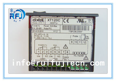 kupować Black Dixell Thermostatic Controller , Digital Temperature Controller Dual output thermostat XT120C online manufacture