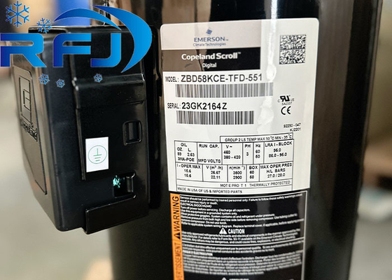 kupować Kompresor chłodniczy z serii ZBD Copeland 8HP ZBD58KCE-TFD-551 online manufacture