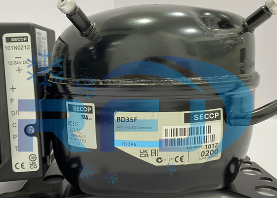 kupować BD35F Hermetyczny tłok kompresor chłodniczy R134a 100-240V/50-60Hz online manufacture
