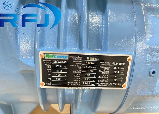 kupować Chłodnik R404a 22.4kw SP4H300E 30HP Kompresor śrubowy do przechowywania w chłodzie online manufacture