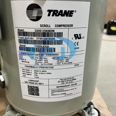 kupować CSHD125K0B0M Trane Scroll Compressor R410A Refrigerant 380-415V,460V/3/50,60Hz online manufacture