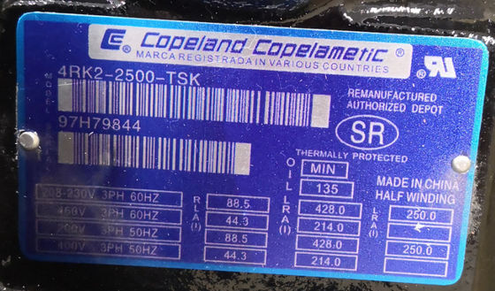 kupować Półhermetyczny kompresor  czarny kolor 25HP 4RK2-2500-TSK R22 Czynnik chłodniczy online manufacture
