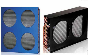 kupować 3HP 2 fans Air Cooled Condenser , freezer Refrigeration condenser FNF-7.2/26 for condensing unit online manufacture