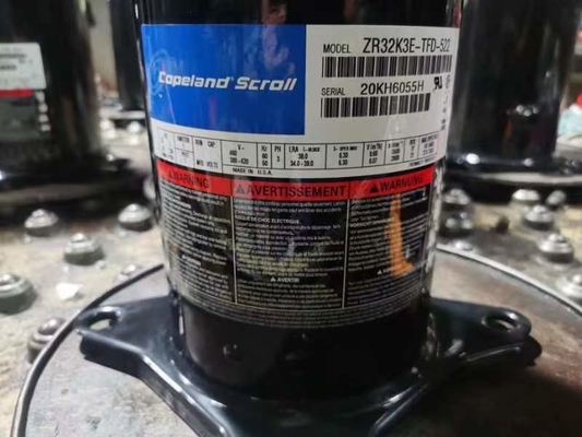 Sprężarka hermetyczna Sprężarka spiralna 12HP R22 Copeland AC ZB88KQ-TFD-550