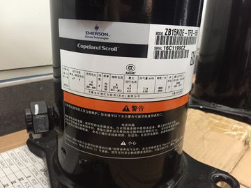 2HP Sprężarka chłodnicza przemysłowa, sprężarka spiralna AC ZB15KQE-TFD-558