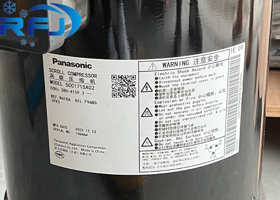 5CC171SA02 Panasonic Scroll Compressor 50 Hz 380 - 415 V 3 fazy