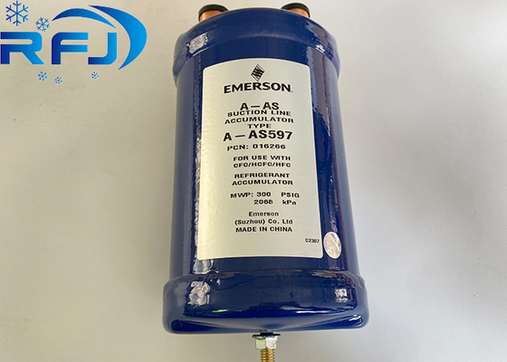 Emerson A-AS597 Akumulator chłodniczy linii ssania z 9 w wysokości części programu
