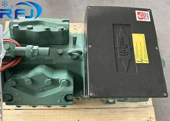 4PES-12Y-40P Półhermetyczne Sprężarki tłokowe 12HP 400V 50Hz Zielone chłodzenie (4PCS-10.2)