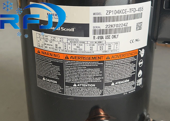 R410A Sprężarka chłodnicza kopalnia Copeland ZP385KCE-TWD-251