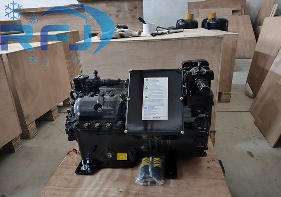 4RH1-2500-FSD-200 Semi-Hermetic Refrigeration Compressor 25HP z 4 cylindrami