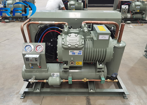 3-5HP Półhermetyczna, chłodzona powietrzem, kondensacja niskotemperaturowa
