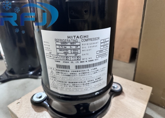 500DH-80D1 HITACHI Scroll Kompresor dla 5HP Power Chiller R22