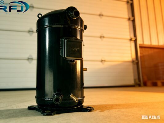 Niski poziom hałasu Hermetyczna sprężarka spiralna Copeland R407 ZF06KQE-TFD-551 Napęd elektryczny