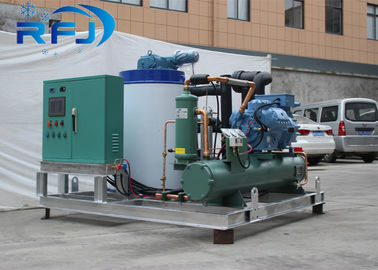 1-60t / 24h Przemysłowa maszyna do robienia płatków lodowych 380V / 50HZ z certyfikatem CE