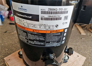 R22 Sprężarka spiralna Copeland 12HP 3 fazy ZB88KQ-TFD-551 Zasilanie AC Stal nierdzewna