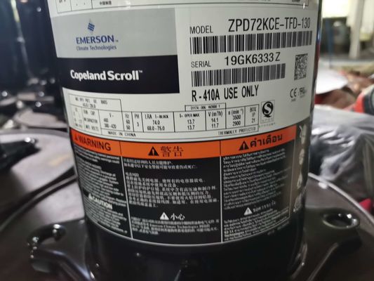 ZPD72KCE-TFD-130 6HP Sprężarka klimatyzacji Copeland HVAC